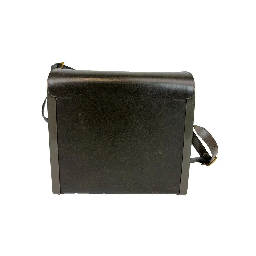 Retro Polaroid Land Colorpack II Camera Carry Bag Brown USA Rare CP II Logo